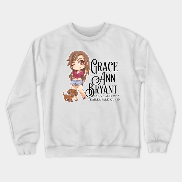 Grace Ann Bryant Chibi Crewneck Sweatshirt by KimbraSwain